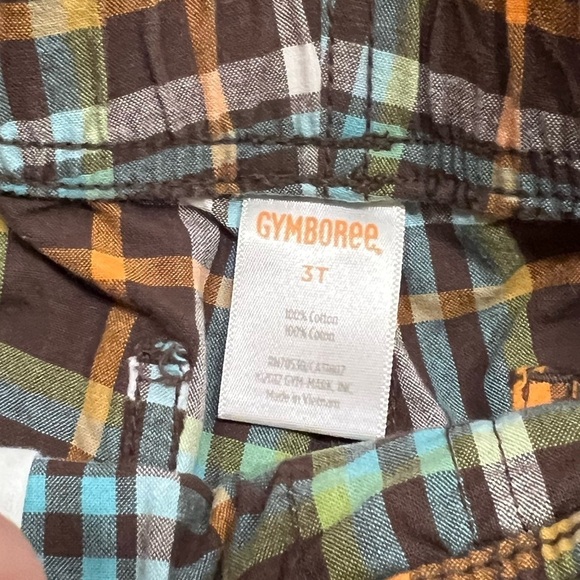 Bundle of 2 Boys Plaid Shorts Size 3T Ninja Turtle Preppy - Picture 3 of 5